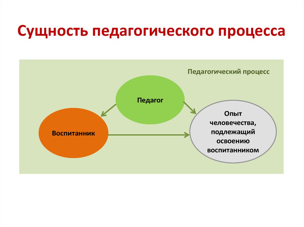 Образ образовательного процесса