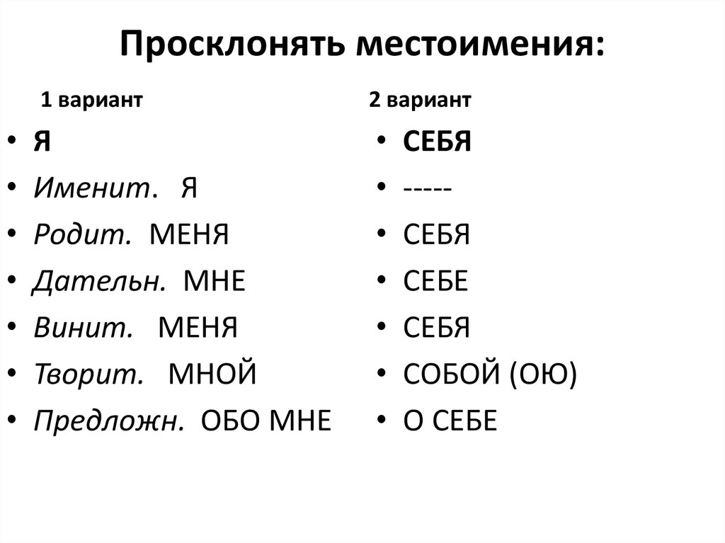 Просклонять 2394. Просклоняйте местоимение себя. Просклонять местоимение себя. Себя просклонять. Некто просклонять по падежам.