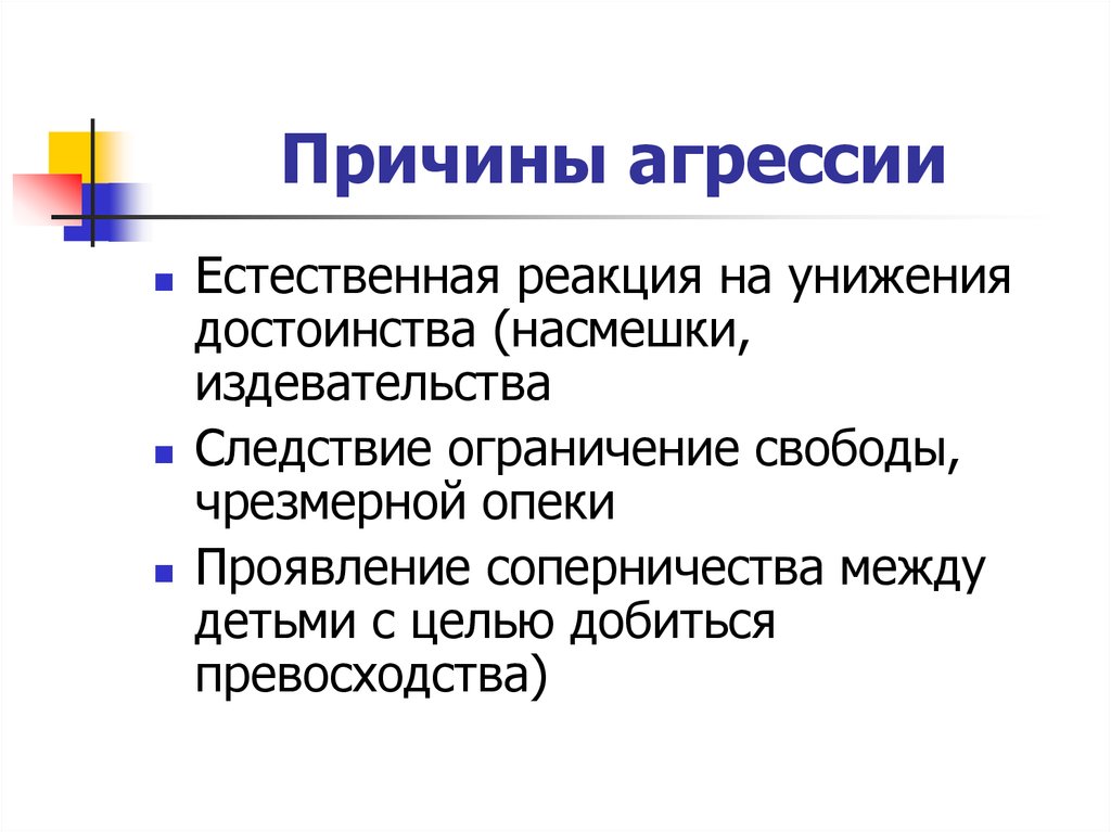 Причины агрессии. Причины АГ. Предпосылки агрессии. Причины агрессивности.