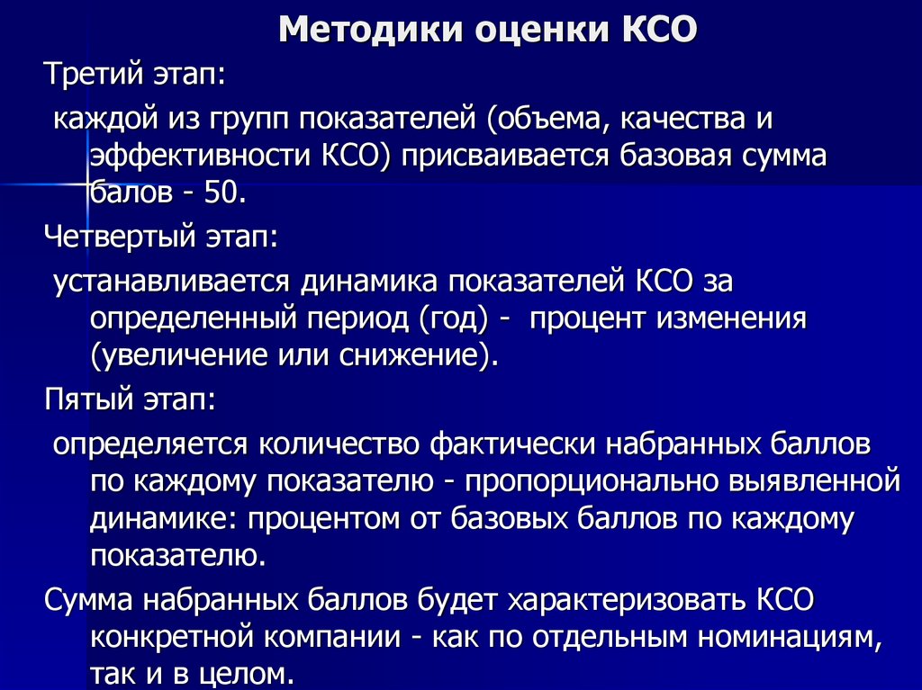 Показатели ксо. Методики оценки КСО. Подходы к оценке эффективности КСО. Эффективность корпоративной социальной ответственности.