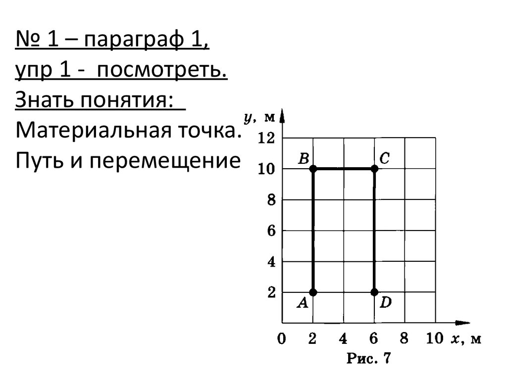 Контрольная работа по теме кинематика 10 класс