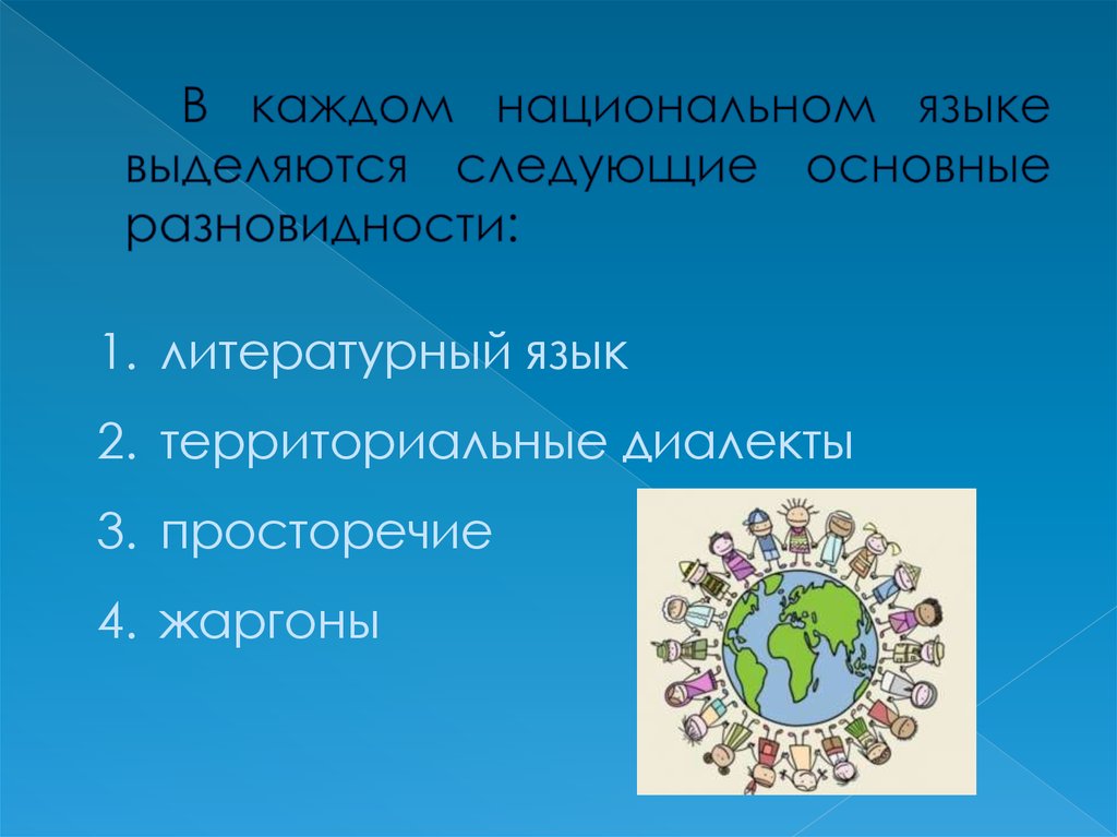 Разновидности национального языка диалекты. Разновидности национального языка. Национальный язык это.