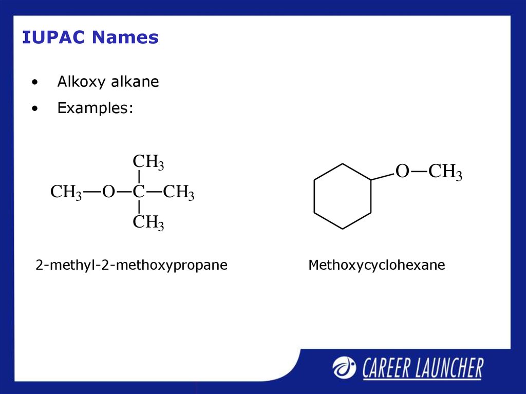 IUPAC Names