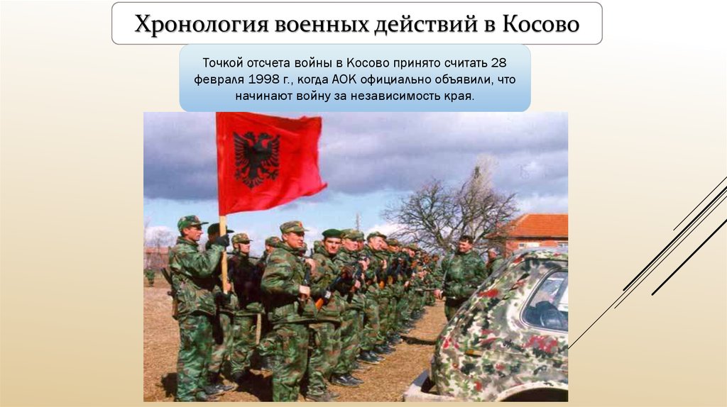 Февраля 1998. Хронология войны в Косово. Основные события Косовской войны. Военная тактика в Косовской войне. Война в Косове итоги 1998.