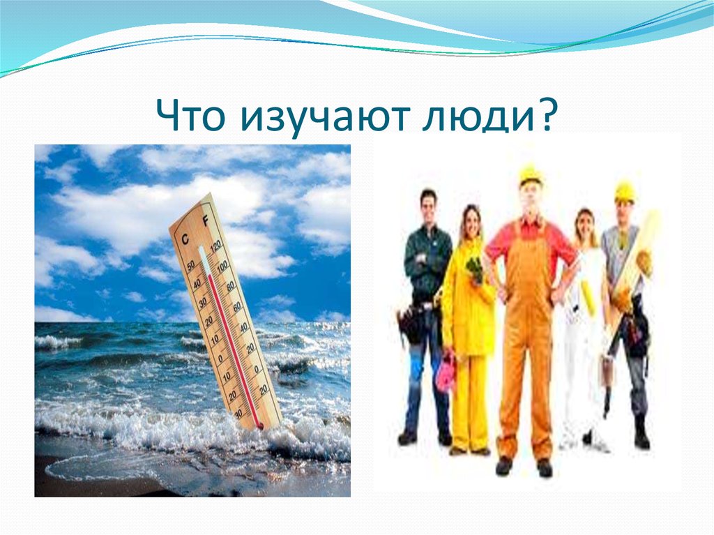 Что изучают люди?
