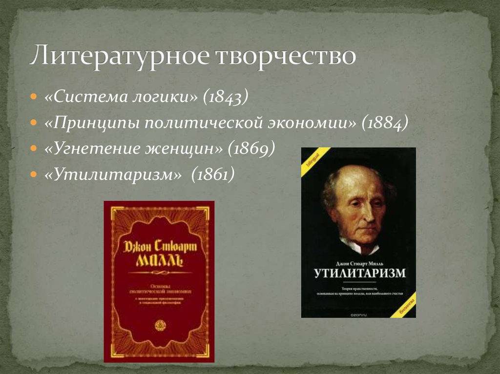 Литературное творчество это. «Принципы политической экономии» Милля. Джон Стюарт Милль принципы политической экономии. Джон Стюарт Милль система логики. Основы политической экономии Дж.с Милль.