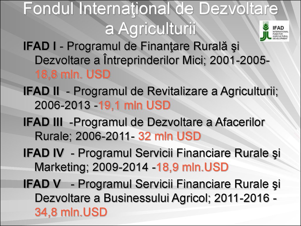 Fondul Internaţional de Dezvoltare a Agriculturii