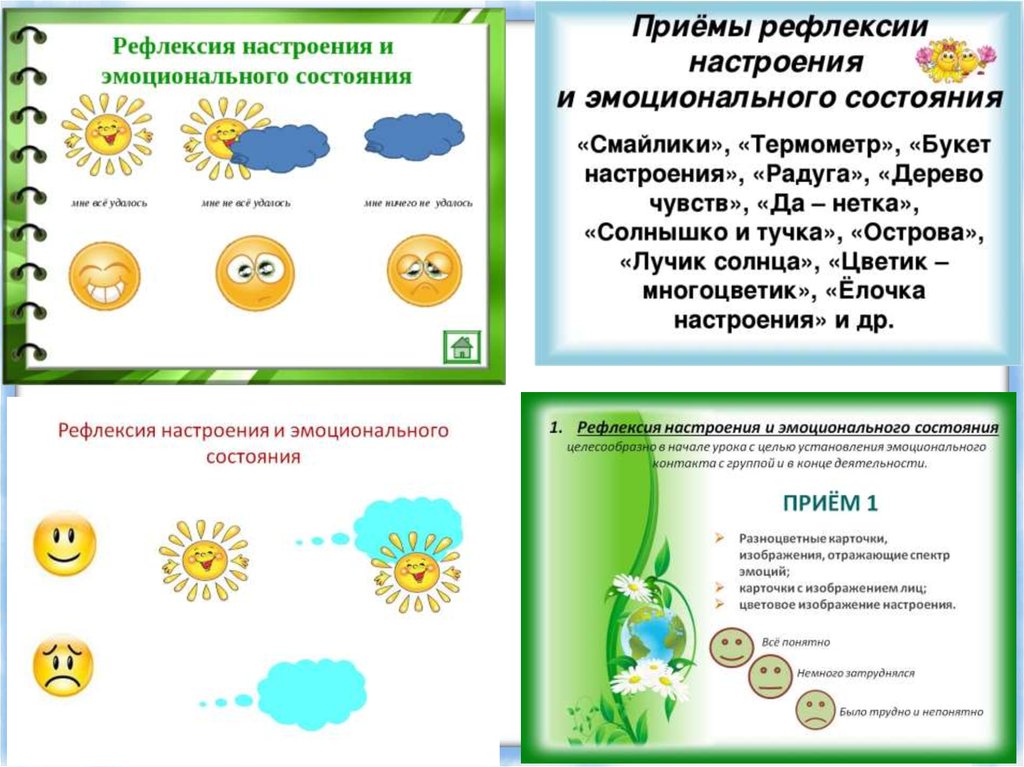 Рефлексия букет настроения картинка