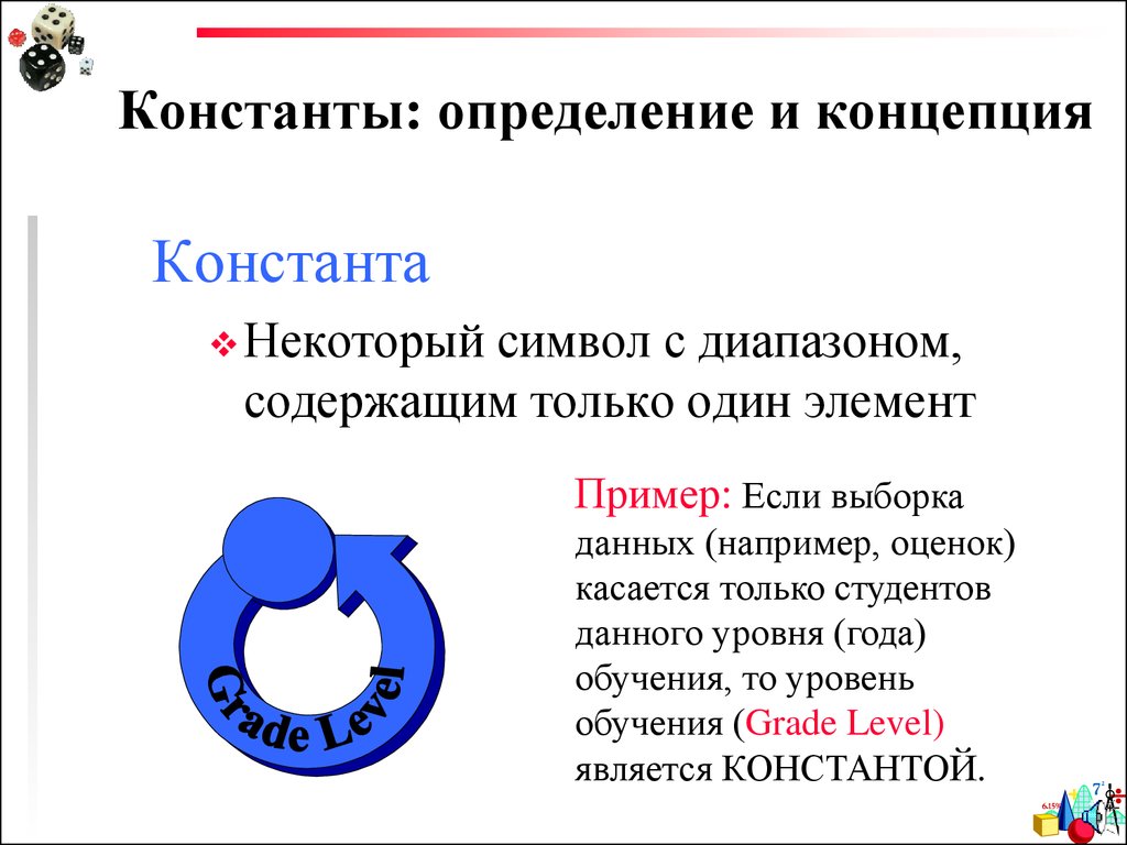 Определенная константа