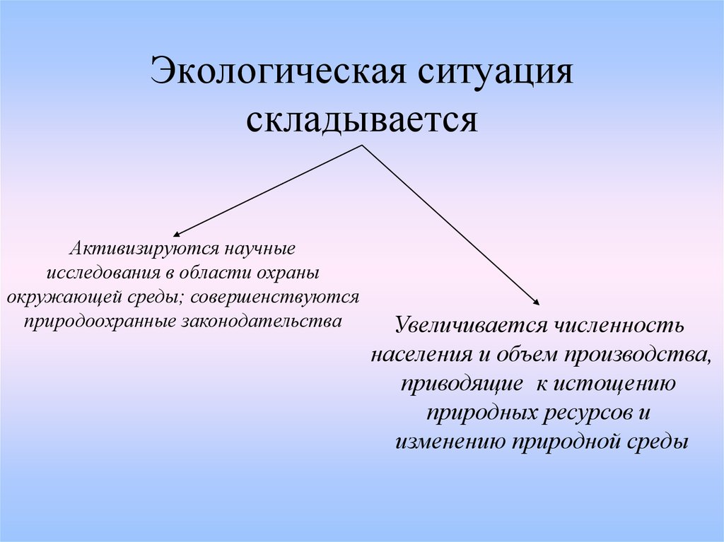 Направление экология и природопользование