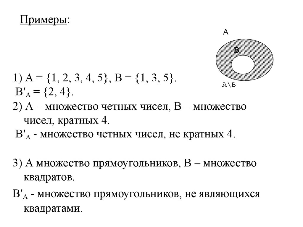 Это число элементов в множестве