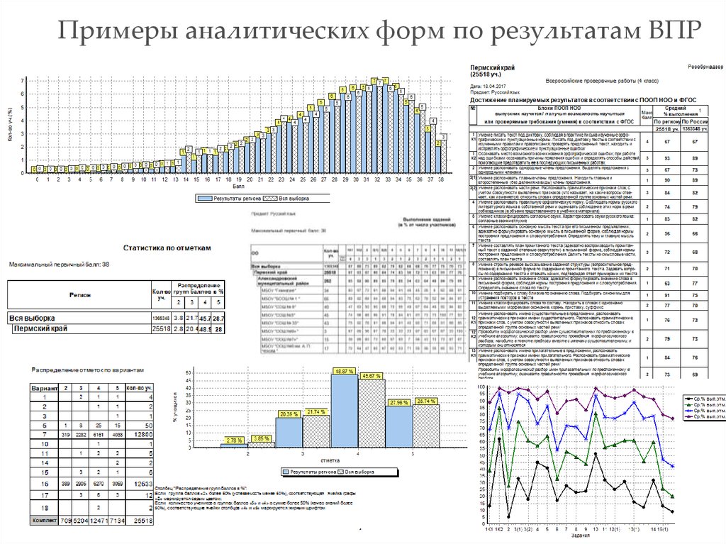 Образец анализа впр