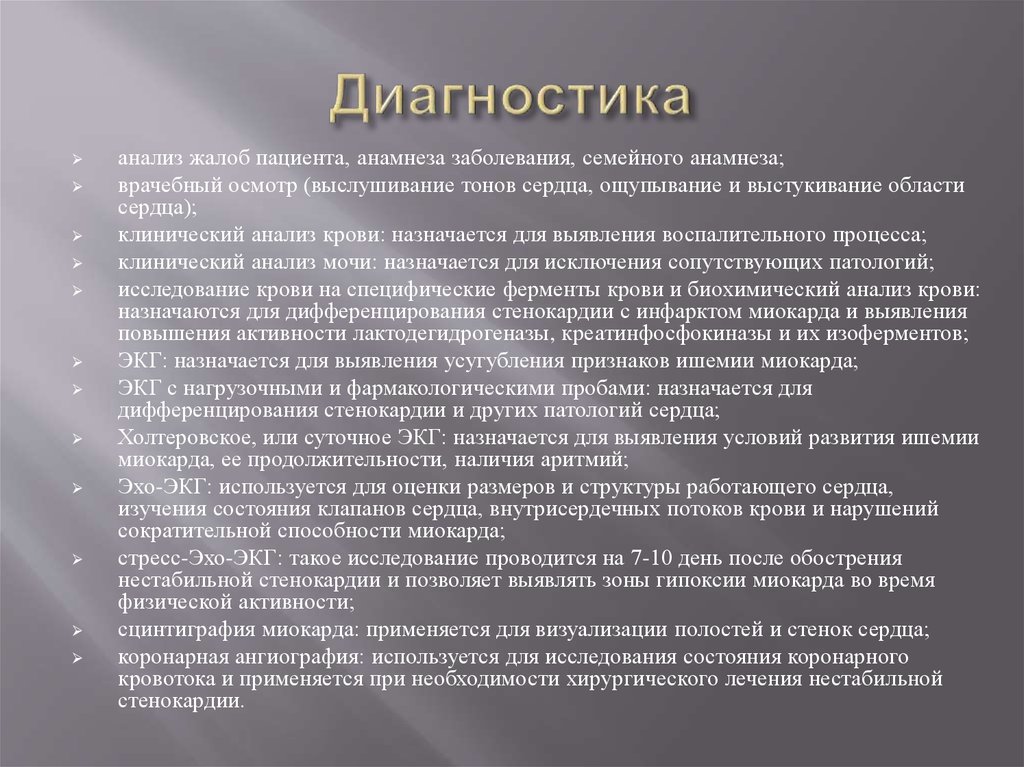 Анамнез при стенокардии. ЭКГ С фармакологическими пробами. Пробы при стенокардии. Фармакологические пробы сердца.