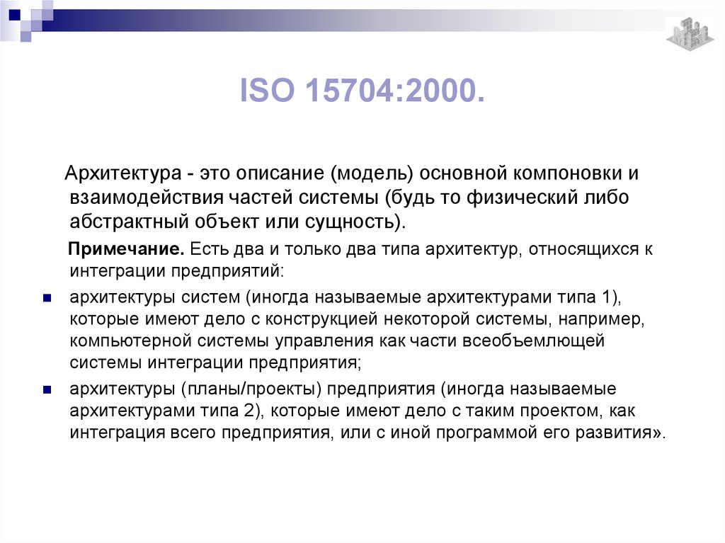 ISO 15704:2000.