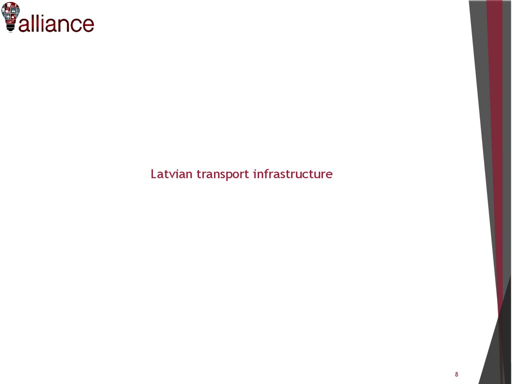 Latvian transport infrastructure