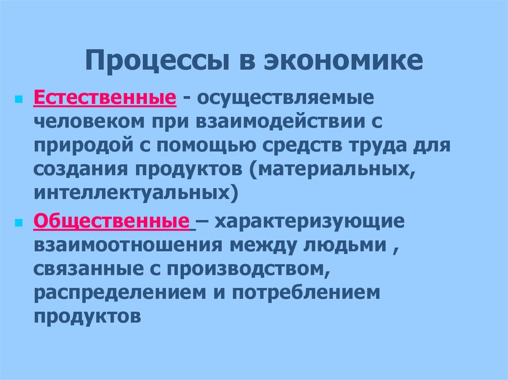 Естественно экономический. Процессы экономики. Естественный процесс. Естественный процесс это в экономике. Естественные и общественные процессы в экономике.