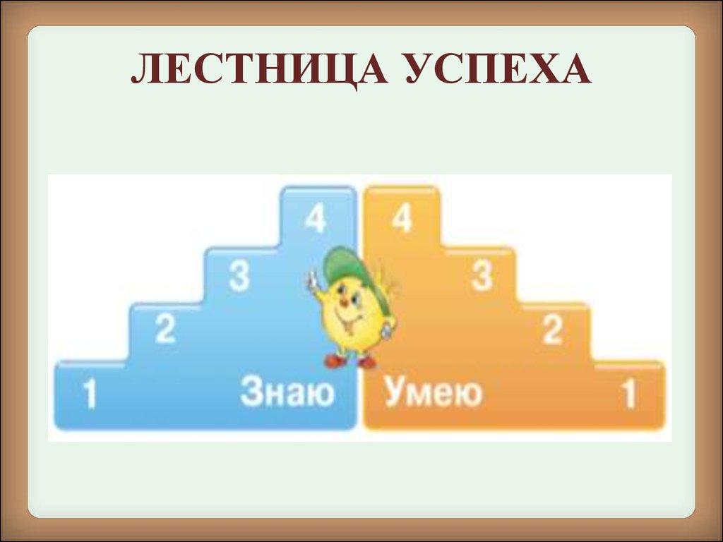 Лесенка успеха картинка для детей