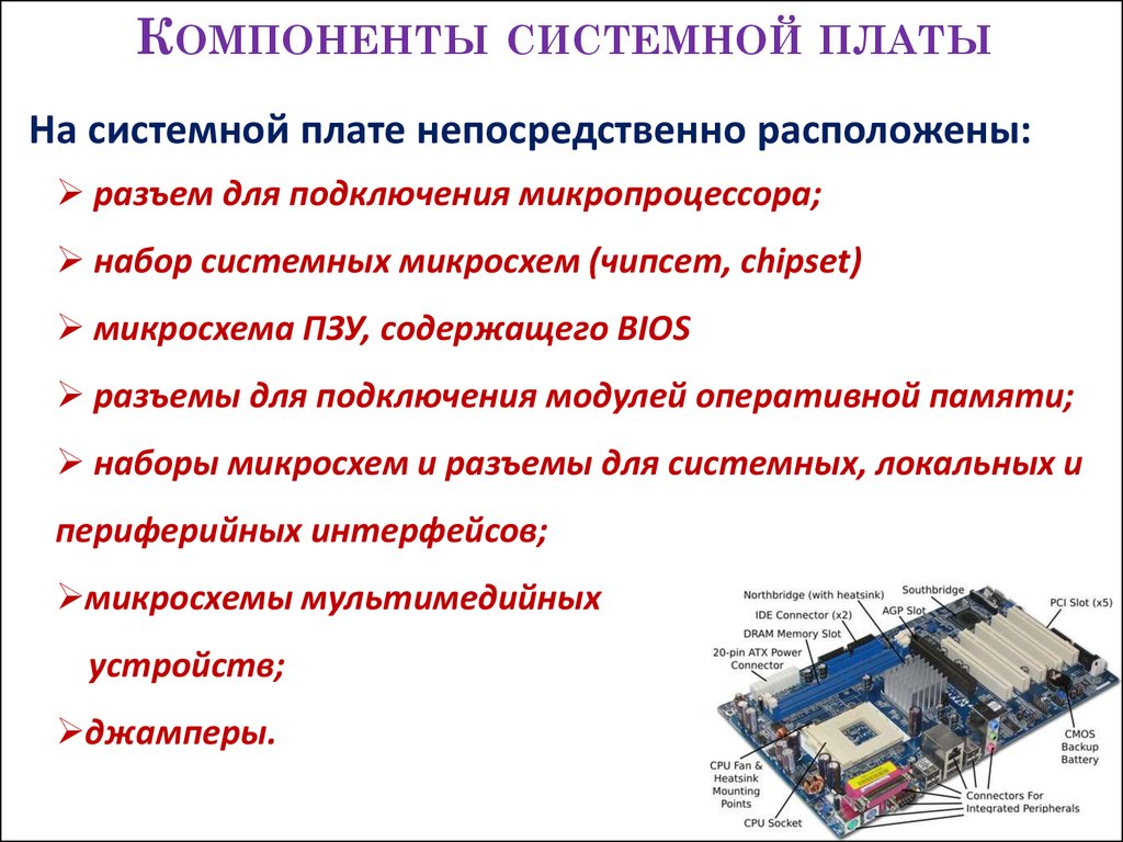 Как понять материнскую плату