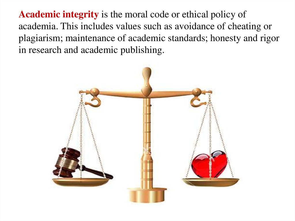 This includes. Academic Integrity. Academic Integrity is. What is Integrity. Ethical Policy.