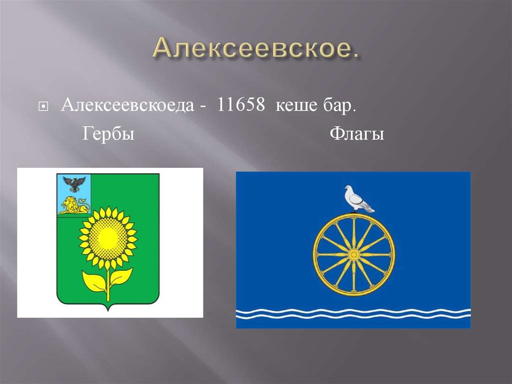 Алексеевское.