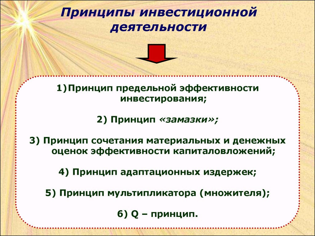 Презентация по курсовой работе на тему инвестиции