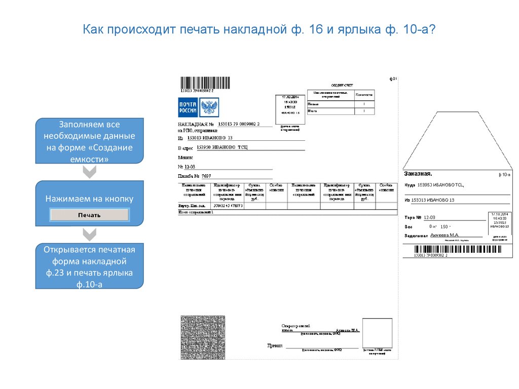 Форма с 17а образец заполнения