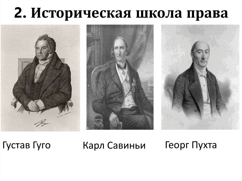 Школы правопонимания