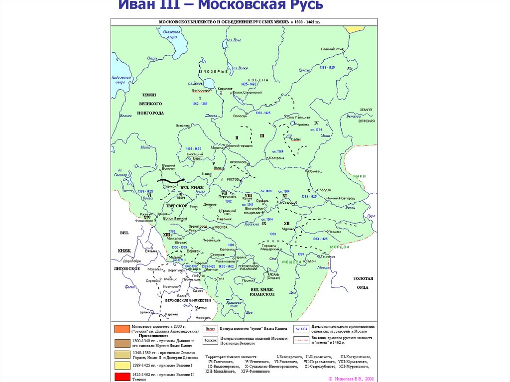 Московская русь при иване 3