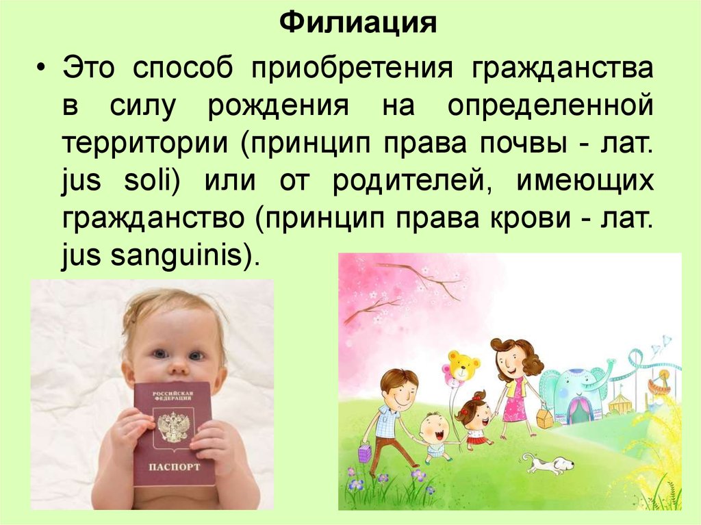 Филиация