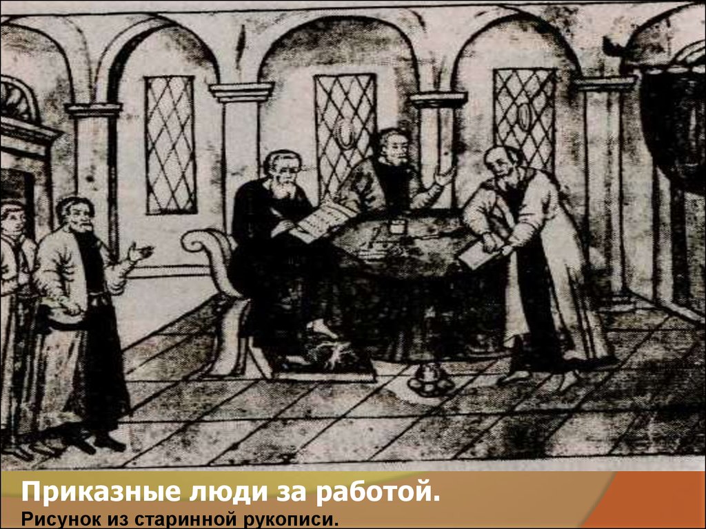 Приказная волокита это. Приказные дьяки 17 века. Приказной дьяк в России в 17 веке. Приказные люди это.