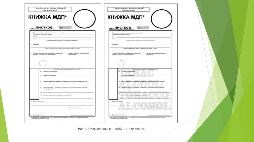 Если книжка мдп будет задержана сотрудником таможенного органа водитель должен