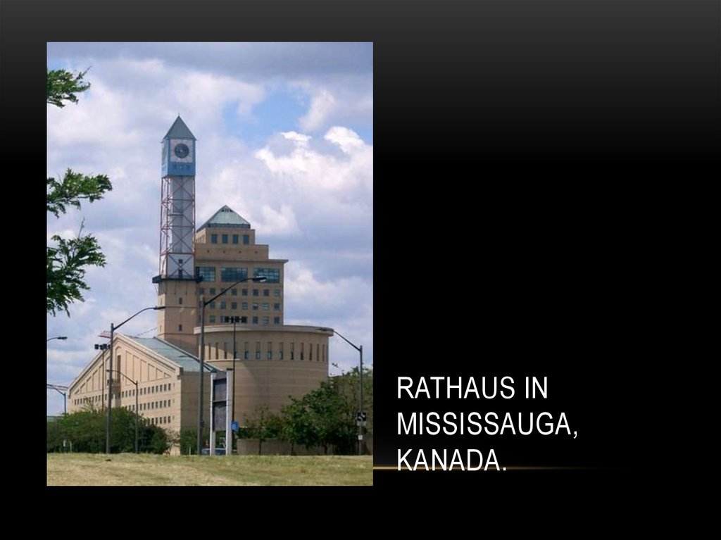 Rathaus in Mississauga, Kanada.