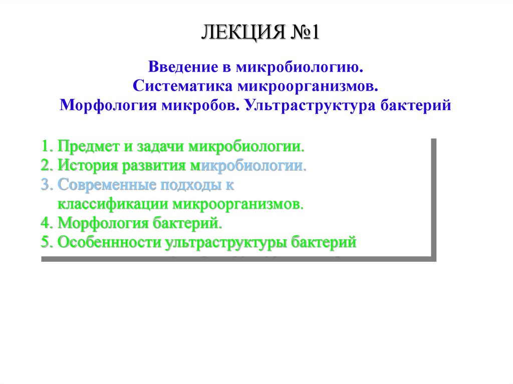 Морфология и систематика микроорганизмов презентация