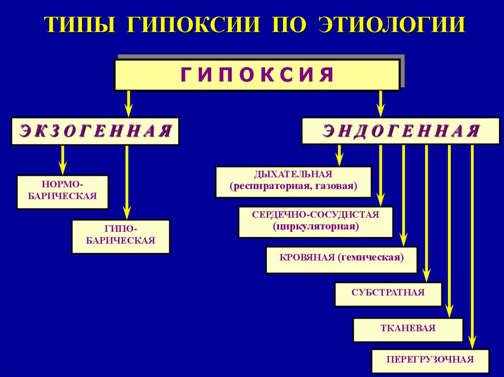 Какой вид гипоксии. Классификация гипоксии. Типы гипоксии патофизиология. Классификация гипоксии в зависимости. Типы гипоксии таблица причины и механизмы.