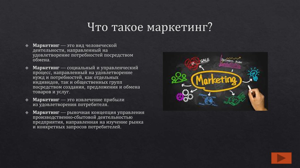 Что такое маркетинг?