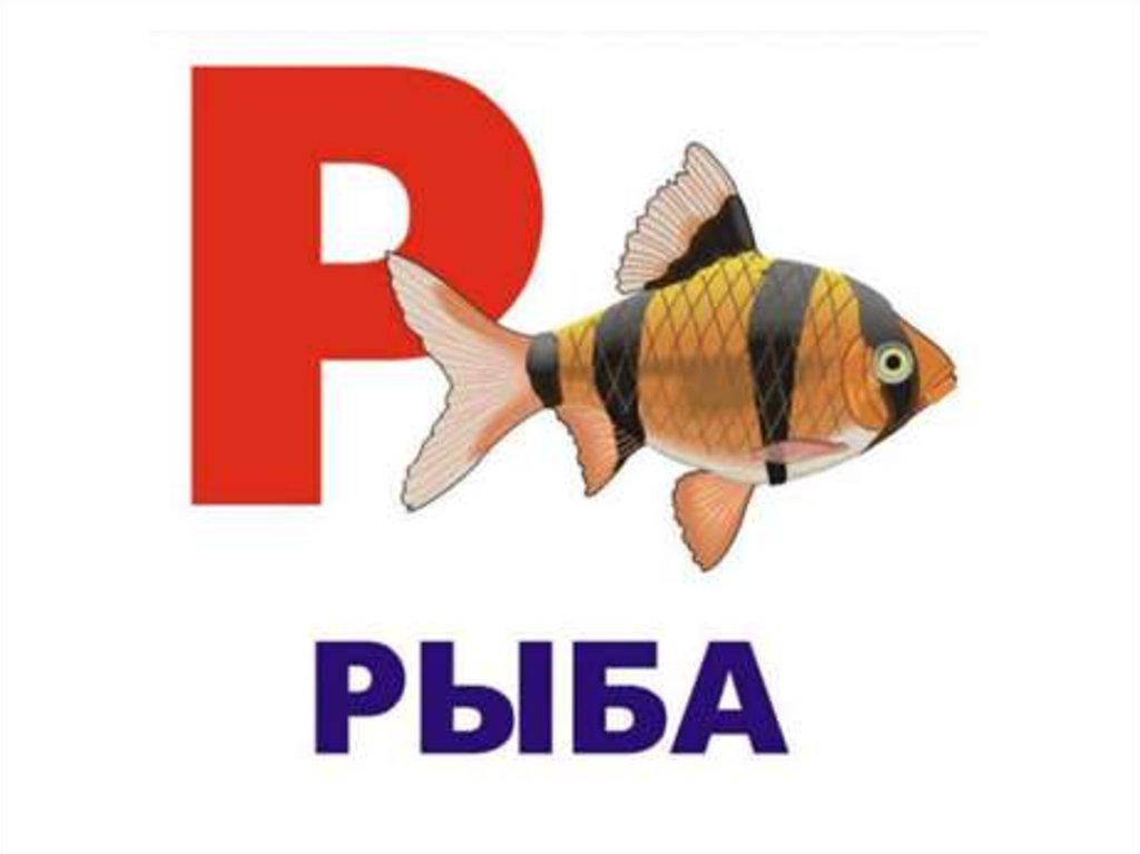 Рыбка букв и звуков