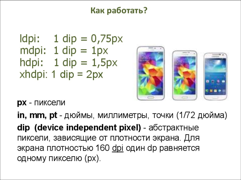 Как работать?