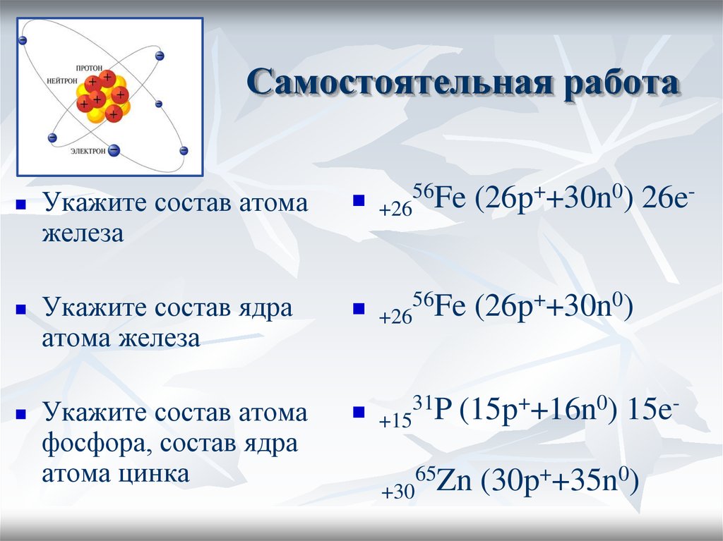 Определите атомы. Протоны нейтроны электроны. Как найти протоны нейтроны и электроны. Строение атома число протонов нейтронов электронов. Число протонов нейтронов и электронов в атоме фосфора.