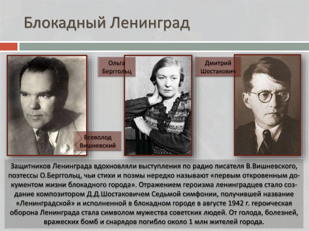 Блокадный Ленинград