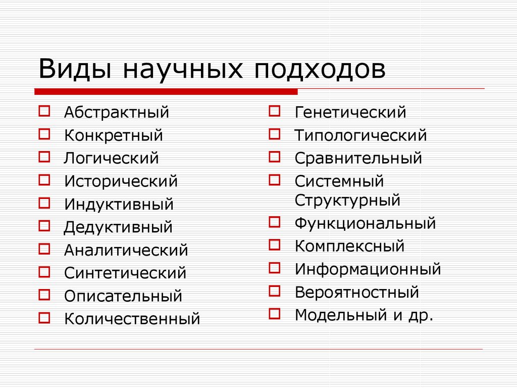 Научный подход. Виды научных подходов. Подходы научного исследования. Основные научные подходы.