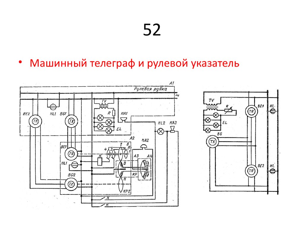 Схема работы телеграфа