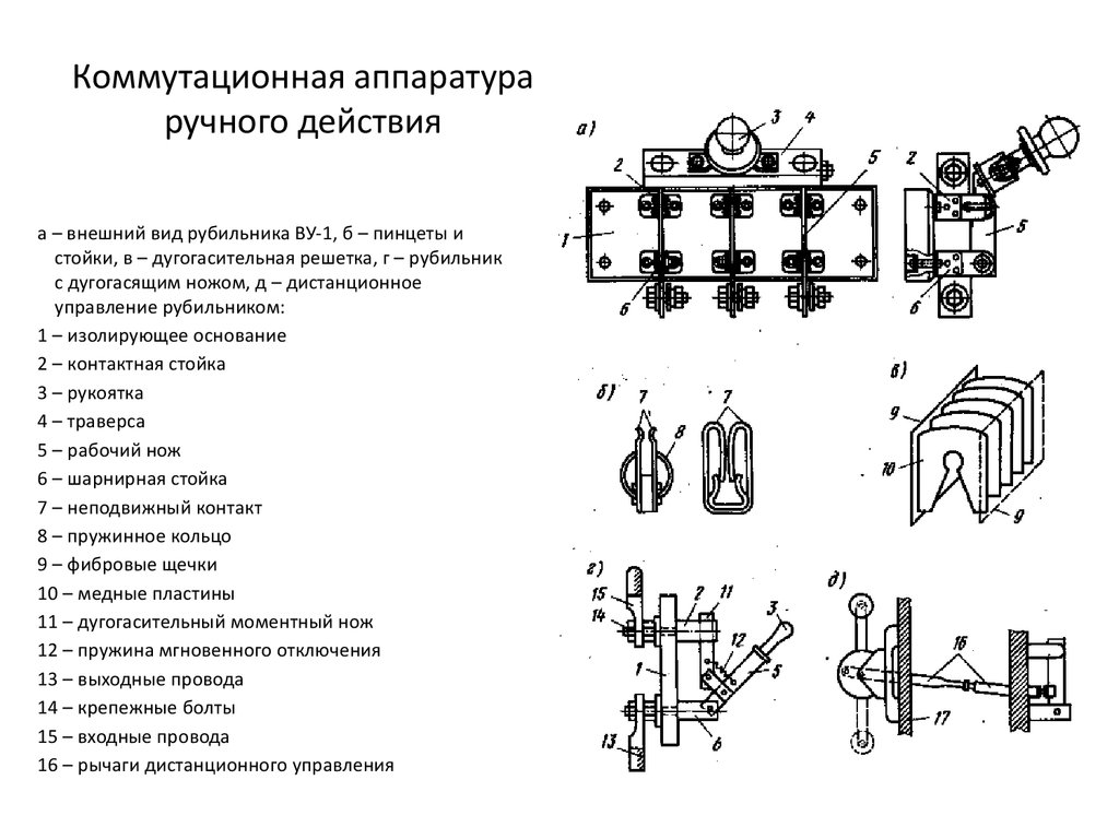 Наладка выключателя