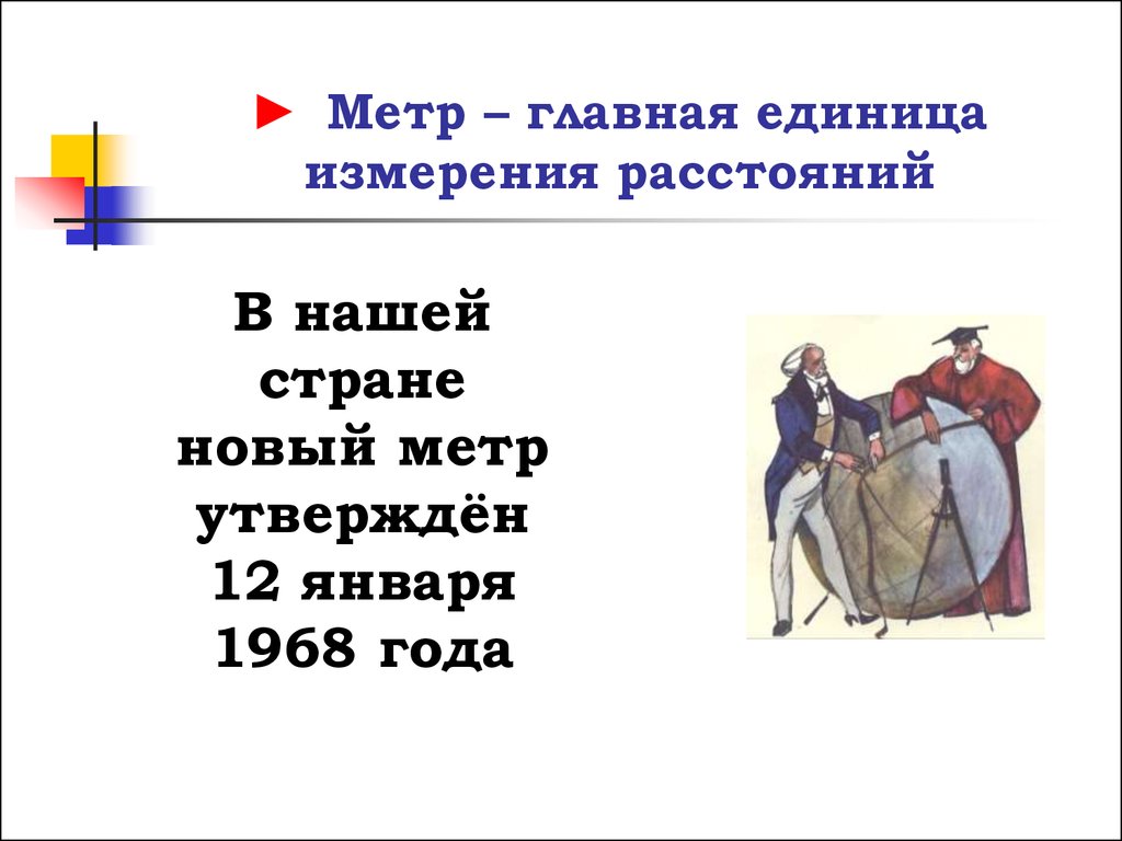 Единицы расстояния. История единицы измерения метр. История метра как единицы измерения. Метр глава семьи мерок для изменение длины. Единицы измерения расстояния.