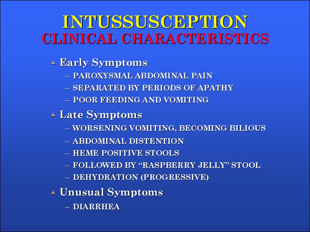 Intussusception definition - презентация онлайн