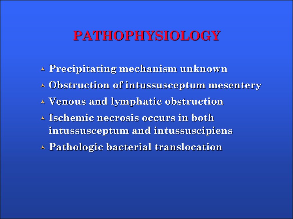 Intussusception Definition Online Presentation