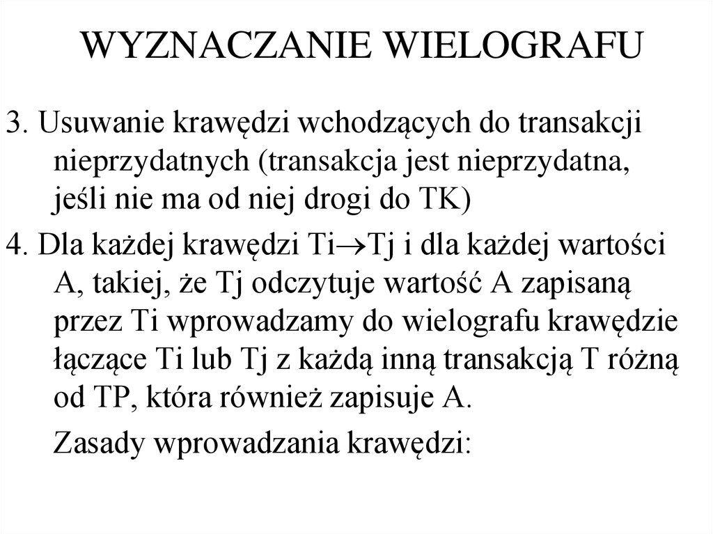 WYZNACZANIE WIELOGRAFU