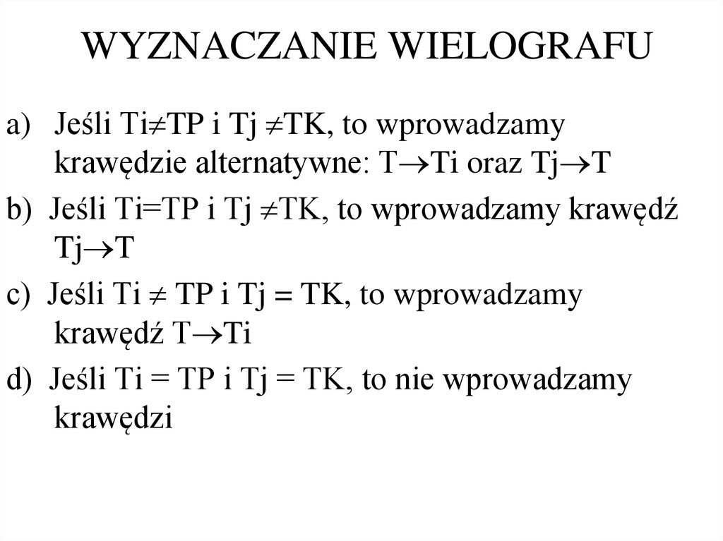 WYZNACZANIE WIELOGRAFU