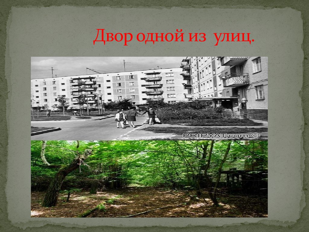 Чернобыль план урока