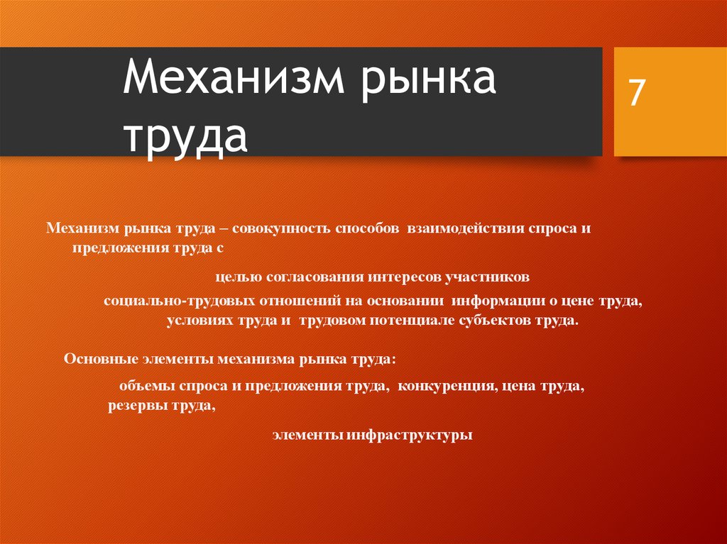 Виды рынка труда. Механизм рынка труда. Рыночный механизм рынка труда. Механизм действия рынка труда. Основные элементы механизма рынка труда.