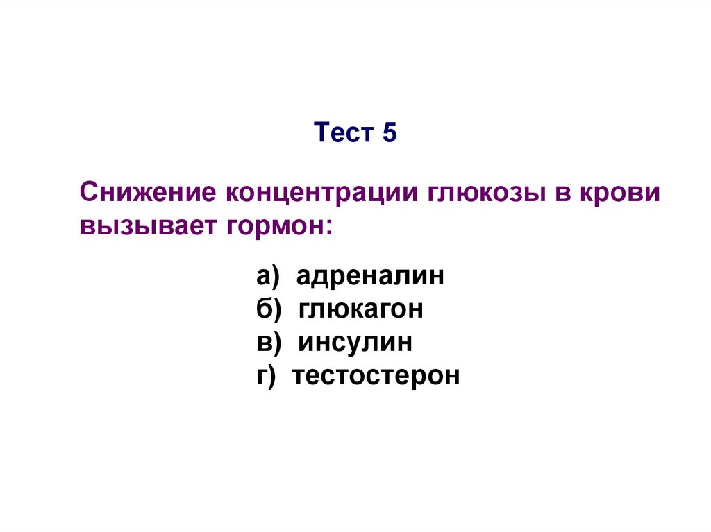Тест 5